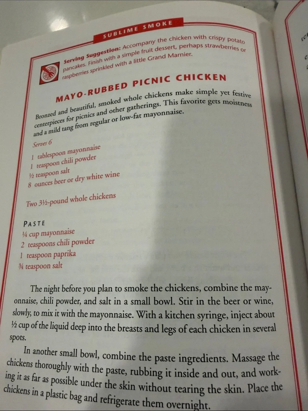 Cookbook - White & Blue Cover